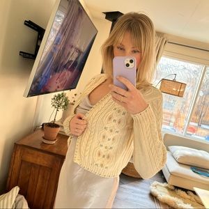 The most gorgeous wool cardigan